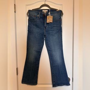 Madewell Cali Demi Boot Jean NWT